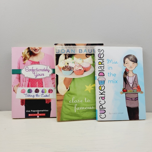 Culinary Teen Book Set Cupcake Diaries, Confectionately Yours, Close To Famous - Picture 2 of 7